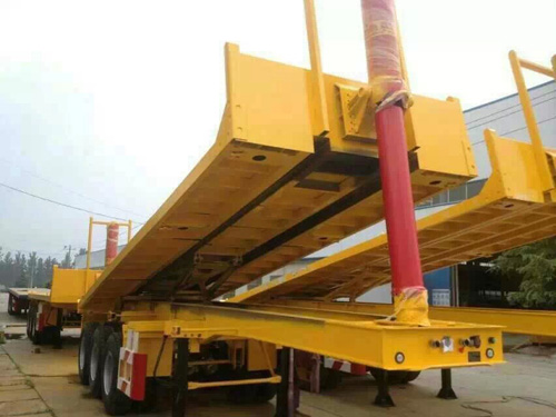 平板自卸半掛車(chē)