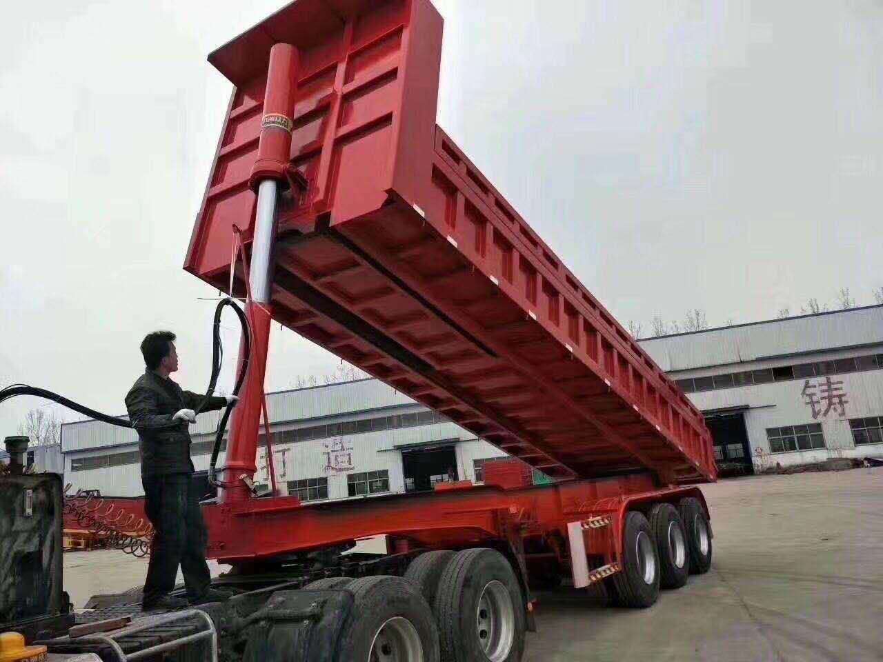后翻自卸車(chē)