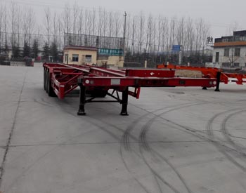 危險(xiǎn)品罐箱骨架運(yùn)輸半掛車(chē)