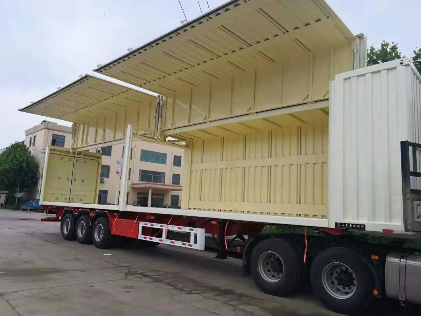 翼展車(chē)廂展翼半掛車(chē)展開(kāi)式車(chē)廂飛翼貨廂集裝箱生產(chǎn)廠(chǎng)家